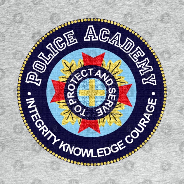 Police Academy Seal by PopCultureShirts